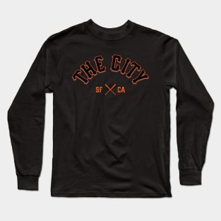 San Francisco Bay Area Spirit Baseball Fan Tee: Celebrate The City in Style! Long Sleeve T-Shirt